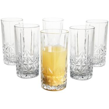 Imagem de Jogo de Copos de Vidro 350ml 6 Peças Haus Concept Pavillion, Transpare