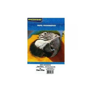 Imagem de Papel Foto Glossy 180g Premium A4 - Masterprint