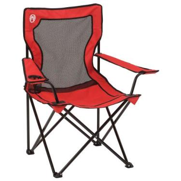 Imagem de Cadeira Dobrável Vermelha Coleman, Único, Unisex