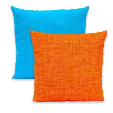 Imagem de Kit 2 Capas de Almofada c/ Zíper 40x40cm Gorgurinho - Rafaloro Enxovai