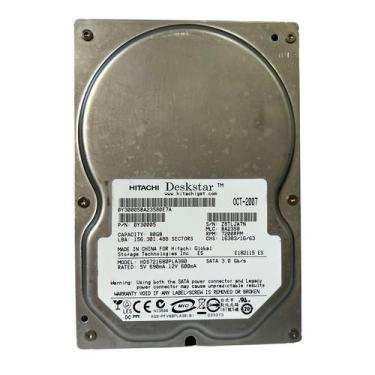Imagem de Disco Rigido Interno Hd 80gb Hitachi Sata 3,5
