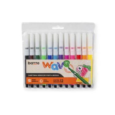 Imagem de Hidrocor Wave Ponta Grossa Com 12 Cores Summit - Tris