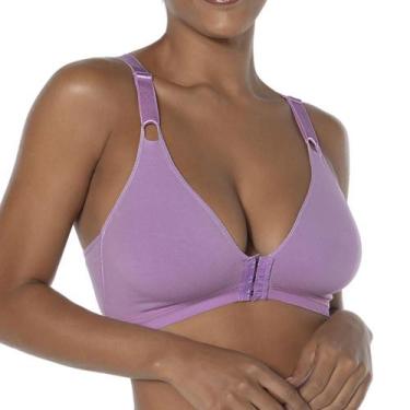 Imagem de Sutiã Sustentação DeMillus 61054 Cotton, 48, Orquídea