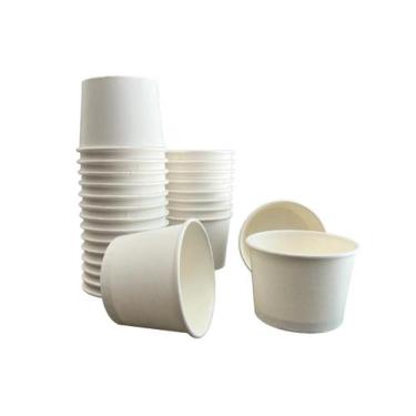 Imagem de Pote de papel branco liso 360 ml biodegradavel 200 unidades - Braspel