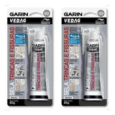 Imagem de Kit 02 Reparo De Trincas Fissuras Rachaduras Laje Telhas - GARIN