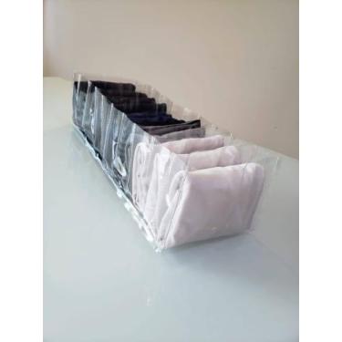 Imagem de Organizador Colmeia Com 10 Divisorias - Plastico Cristal - Colmeia Org