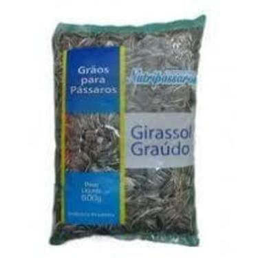Imagem de Grãos Nutripássaros Sementes de Girassol Graúdo para Pássaros