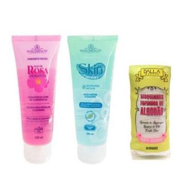 Imagem de Kit SkinCare Para Limpeza Facial - Phallebeauty - Phállebeauty