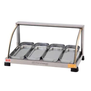 Imagem de Estufa para Salgados 4 Bandejas Linha Ouro Marchesoni, 110V