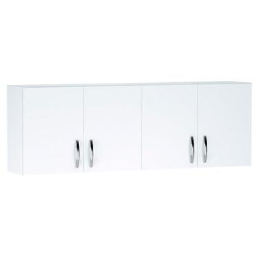 Imagem de Armário Aéreo 4 Portas 160 cm Branco 360 AJL Móveis