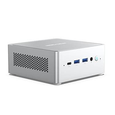 Imagem de MINISFORUM Mini PC NAB5 Intel Core i5-12450H até 4,4GHz 16GB RAM DDR4 512GB PCIe4.0 SSD Dual LAN Mini Desktop Computer, 2 x HDMI, 3 x USB Tipo-C, 4 x USB Tipo A, WiFi 6, BT5.2