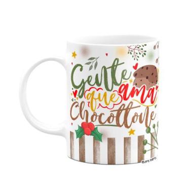 Imagem de Caneca de Natal - Gente que ama chocottone - JPS INFO