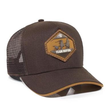 Imagem de Boné Marrom Peão Boi Boiadeiro Country Trucker Telinha - Pampas Countr