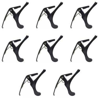 Imagem de Kit 8 Capotrastes Braçadeira de Alumínio para Guitarra/Violão - ORQUEZ