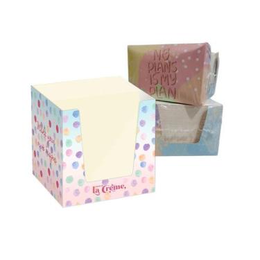 Imagem de Bloco Folhas Para Anotação 600 Folhas LA CREME 83x83mm - Jandaia