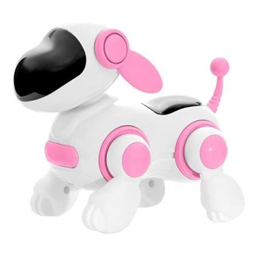 Imagem de Cachorro Robô Com Face Digital Ensina Brinquedo Luz E Som - outro, Ros