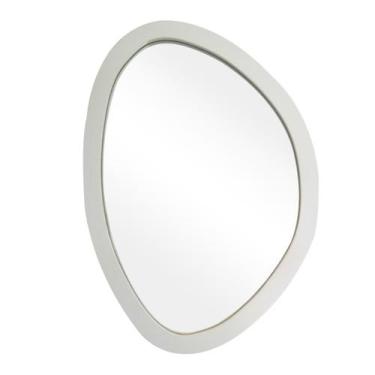 Imagem de Espelho Decorativo Orgânico Branco 29x44 cm Ep - E2G Design