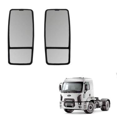 Imagem de Espelho Ford Cargo 2011 2012 Convexo C/ Bifocal Convexo 2un - Bepo