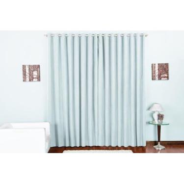 Imagem de Cortina Duda Para Varão Simples 3 Metros x 2,80 Tecido Oxford - Rose J