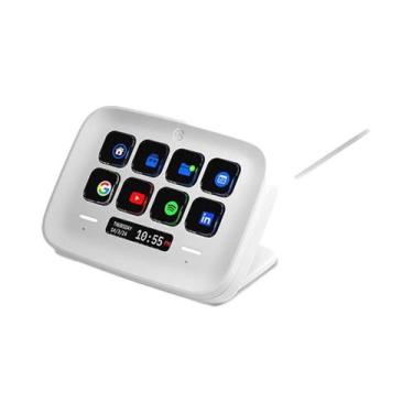 Imagem de Mesa controladora Streaming Elgato Stream Deck Neo, 8 teclas LCD, USB 