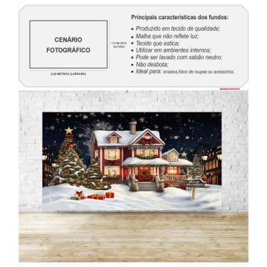 Imagem de Fundo Fotográfico Cenário de Natal Mod.3 - 1,75x2,20m - Fantasia Bras,