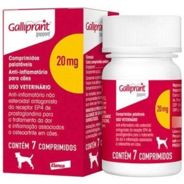 Imagem de Galliprant 20mg Anti-inflamatório Cães 7 Comprimidos Elanco