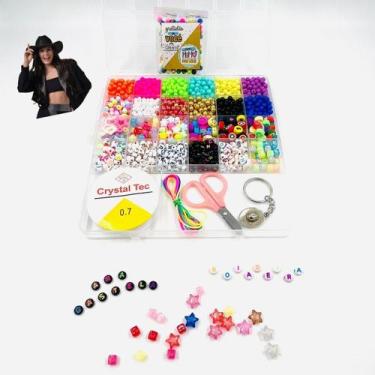 Imagem de Kit Miçanga Infantil Ana Castela Boiadeira Pulseira Biju - Macall