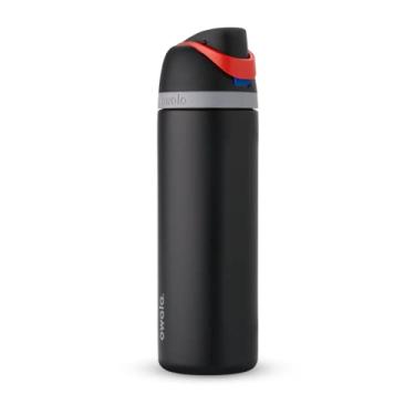 Imagem de Owala Garrafa de água de aço inoxidável isolada Star Wars FreeSip com canudo para esportes e viagens, garrafa de água esportiva sem BPA, 680 g, Darth Vader