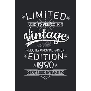 Imagem de 41. Geburtstag Limited 41 Jahre Edition 1980 Graphic Deko Vintage: KALENDER - Lustiges Retro Geburtstags Geschenk, Geschenkidee - A5 (6x9) - 150 ... To-Do Liste, Geburtstag, Jahrgang, Spruc