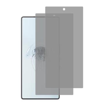 Imagem de VIESUP Protetor de tela de privacidade para ZTE nubia Red Magic 10 Pro, pacote com 2 películas de vidro temperado antiespião anti-arranhões para ZTE nubia Red Magic 10 Pro