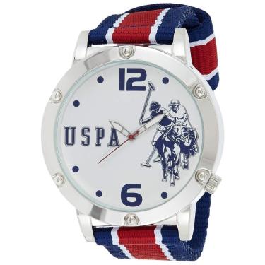 Imagem de Relógio An Maclino Homem Qartzo Analógico Nylon, U.S. POLO ASSN. USC57003, Prateado