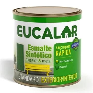 Imagem de tinta esmalte eucalar aluminio 1/4