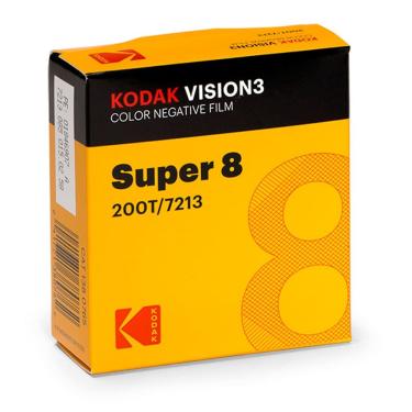 Imagem de Filme Super 8 Kodak VISION3 200T/7213 ISO 200 (15 metros)