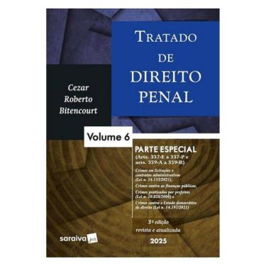 Imagem de Tratado De Direito Penal - Parte Especial - Vol.6 - 3ª Edição 2025