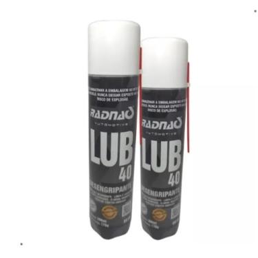 Imagem de 2 Unidades Spray Desengripante Lub 40 300ML - Lub40 Radnaq RQ6010PR