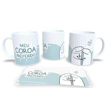 Imagem de Canecas de Porcelana Personalizadas dia dos Pai Frases Engraçadas (Mod.5)