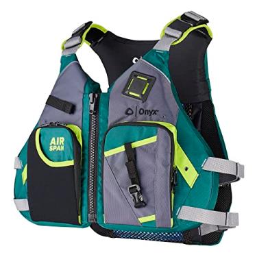 Imagem de Onyx Colete salva-vidas Air Span Angler 123200-400-020-23 - PP/Pequeno, Verde
