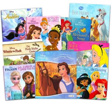 Imagem de Conjunto de 9 Livros Disney Princess e Frozen para Crianças