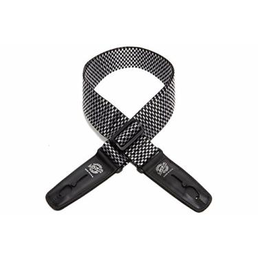 Imagem de Lock It LIS009P2SLCHK Correia profissional xadrez Polypro de 5 cm com extremidades de trava, prata