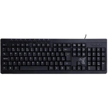 Imagem de Teclado Multimidia USB SK-2030 Fio USB2.0 Preto - Maxprint