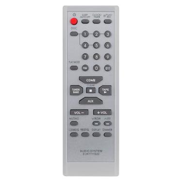Imagem de Controle remoto de substituição EUR7711020 compatível com o sistema estéreo de CD Panasonic SC-PM18 SA-PM16 SA-PM17 SCPM18 SCPM16 SA-PM18 SC-PM16