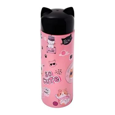 Imagem de Garrafinha De Água Ludica 500ml Squeeze Infantil Escola Viagem (So Cute)