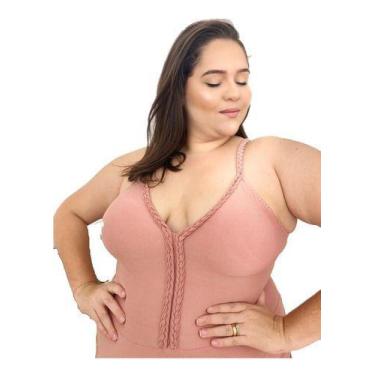 Imagem de Kit 10 Bodys Plus Size Cores e Modelos Variados - TLT, Colorido, GG, F