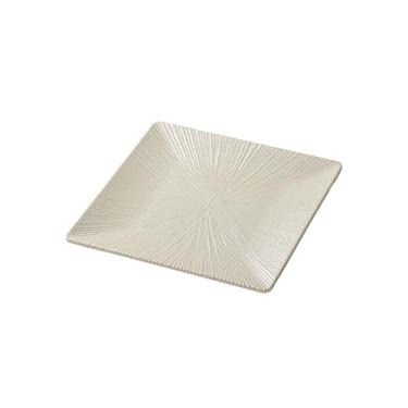 Imagem de Prato de mesa quadrado comercial, panela quente para churrasco, restaurante, prato de acompanhamento-160035-8 arroz raso nórdico