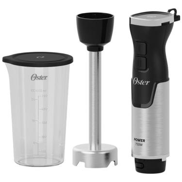 Imagem de Mixer Power Oster Black Inox OMIX370 Potência de 750W 4 Lâminas em Aço Inox 220V