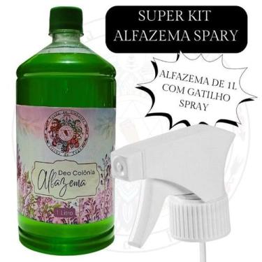 Imagem de Super Kit Alfazema com Gatilho de Spray 1 Litro - Seiva de Alfazema