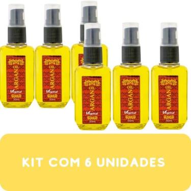 Imagem de Reparador de Pontas Vegetrat Óleo de Argan Frasco 50ml Kit Promocional