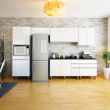 Imagem de Cozinha Completa Top Class 10 Portas 6 Gavetas Branca