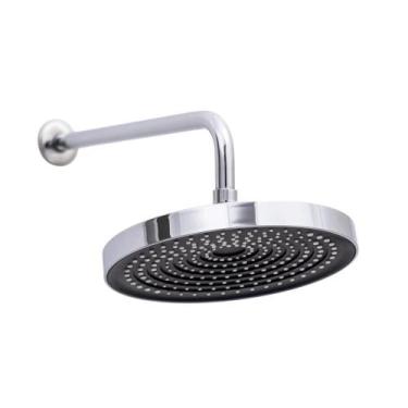 Imagem de Ducha Chuveiro Redondo de Parede Paracatu Pingoo.casa - Prata