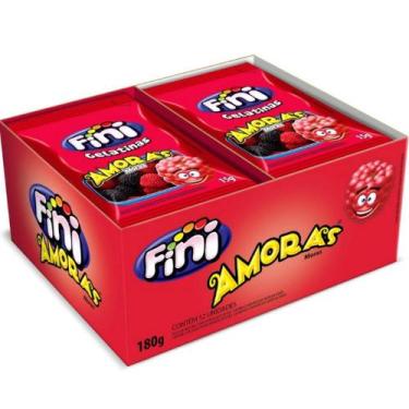 Imagem de Goma Amoras 15g - Fini 12 Unidades